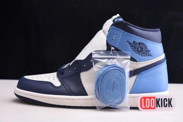 Kick Theory Air Obsidian Retro Jordan 1 OG 555088-140 High 0729